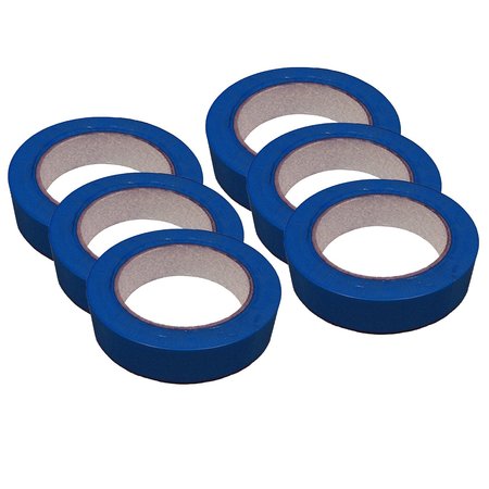 MARTIN SPORTS Floor Marking Tape, Royal Blue, PK6 FT136ROYAL